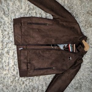 V G world collection leather jacket (unisex)